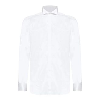 D4.0 Formal Shirts, male, White, Size: 3XL Cotton Wing Collar Shirt