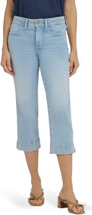 NYDJ Marilyn Triple Stitch Crop Straight Leg Jeans in Keys View at Nordstrom, Size 0
