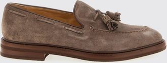 Brunello Cucinelli Mocassino Brunello Cucinelli in camoscio con nappe