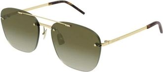Saint Laurent SL 309 Rimless 003 - unisex - Saint Laurent - Sunglasses - Yellow - 58 MM - Accessories