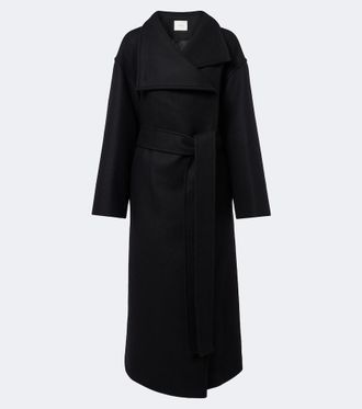 Joseph Fiore wool-blend wrap coat