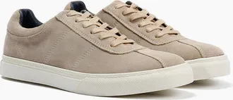 Ben Sherman Mens Ben Sherman Bentley II Suede Mens Stone Trainers - Grey - Size: 11