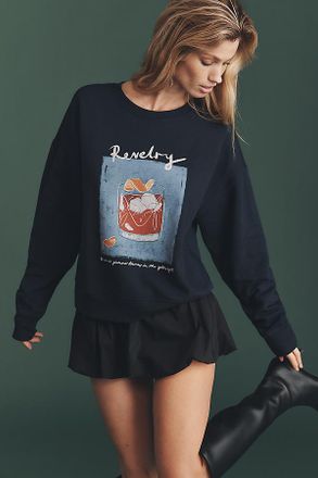 Maeve x Natalia Bagniewska Cocktail Sweatshirt