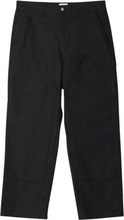 Obey Dubbele Knie Timmerman Broek- Zwart - Heren - Straight fit broeken - Zwart - W33 - Katoen - Broeken