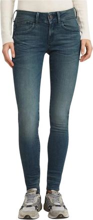 G-Star Lynn Skinny Jeans - Dames - Skinny Jeans - Blauw - W27 - Denim - Jeans