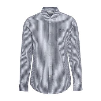 Barbour Shirts, male, Blue, Size: M Cresswell Shirt