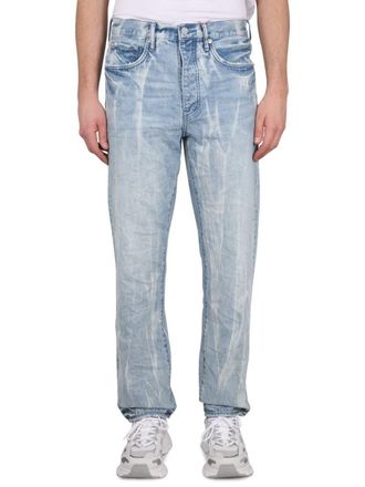 Purple Jeans In Denim