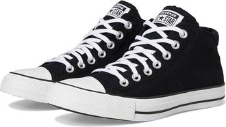 Converse Chuck Taylor All Star Madison Mid-Top Sneaker Womens Shoes Black : 10.5 B - Medium, Textile