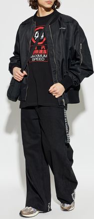 44 Label Group T-shirt With Print, Mens, Black