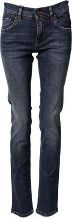 Dolce & Gabbana Slim-fit Jeans, female, Blue, Size: XS Skinny Jeans