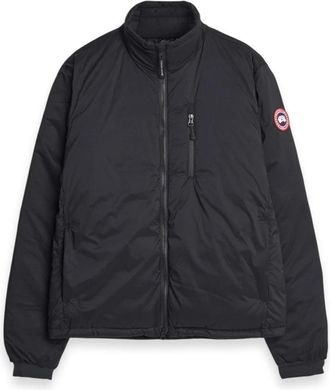 Canada Goose Light Jackets, male, Black, 2XL, Matte Lodge Jacket in Black