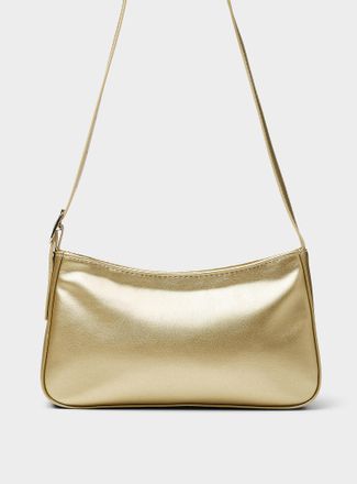 Simons Womens Smooth minimalist baguette bag