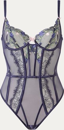 Lounge Dahlia Bodysuit - Navy - XXL