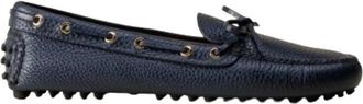 Car Shoe Blauwe Su&egrave;de Mocassin Schoen - Dames - Bootschoenen - Blauw - 37 1/2 EU - Su&egrave;de - Schoenen