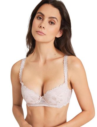 Aubade Womens / -1 Softessence Moulded Half Cup Bra - Beige Polyamide - Size 30F