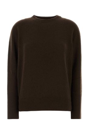 The Row Brown Crew Neck Sweater