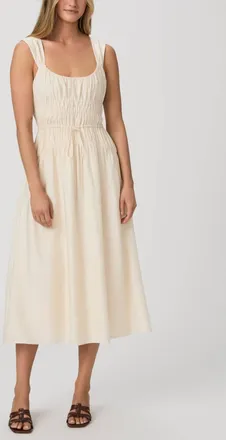 Paige Arpeggio Dress In Oyster White