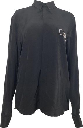 Givenchy Love-Embroidered Shirt, Size Eu 41 (Authentic Pre-Loved)