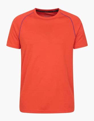 Mountain Warehouse Mens Mountain Warehouse Mens Endurance IsoCool T-Shirt - Red - Size: 38