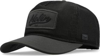 Melin Odyssey Mac Retro Hydro Unstructured Micromesh Snapback Hat in Raven at Nordstrom, Size Medium