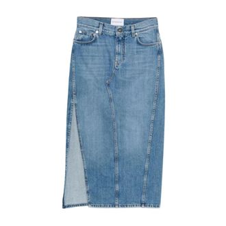 Givenchy Dames, Rokken, Blauw, Maat: XS Zijde