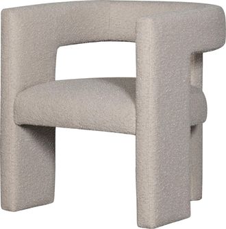 De Eekhoorn Design Sessel Tiwa Boucl&eacute; Beige