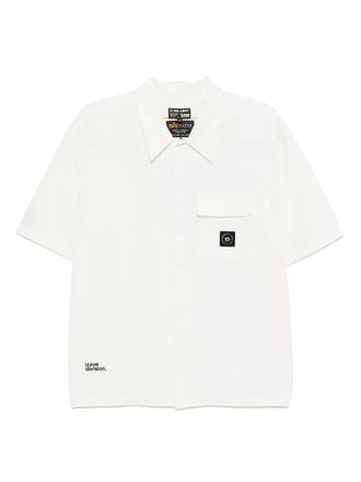 Izzue x Alpha Industries short-sleeved shirt - White