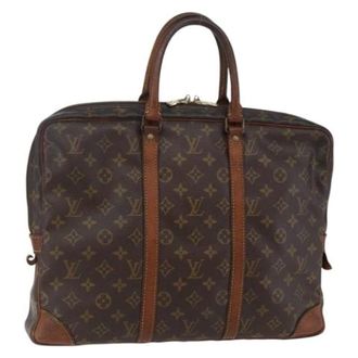Louis Vuitton Pre-owned Canvas Handtas - Dames - Pre-owned - Bruin - Maat: ONE Size