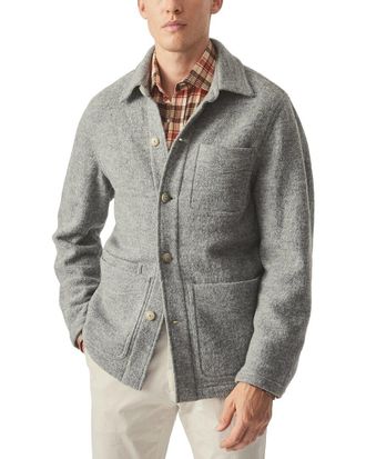J.McLaughlin J.Mclaughlin Weekender Wool-Blend Jacket
