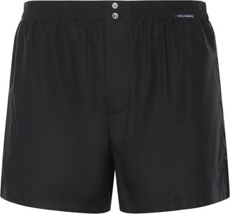 Dolce & Gabbana Beachwear - Heren - Strandmode - Zwart - M - Badmode
