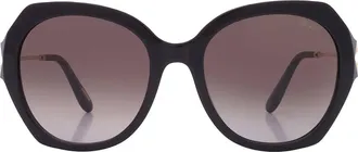 Chopard Grey Gradient Butterfly Ladies Sunglasses SCH354S 700K 54