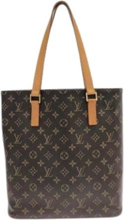 Louis Vuitton Tweedehands Canvas Louis Vuitton tassen - Dames - Vintage Shopper - Bruin - ONE Size - Vintage