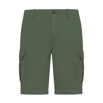 Roberto Ricci Design Casual Shorts, male, Green, Size: XL Cargo Paracord Shorts