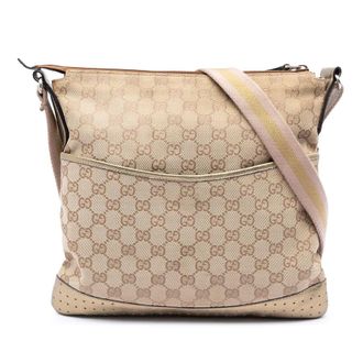 Gucci Pre-owned Gucci GG Canvas Web Crossbody Ladies V1LV014LIEH44Z0Q