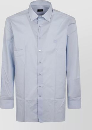 Etro stretch poplin shirt