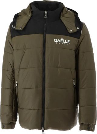 Ga&euml;lle Paris Groene Hooded Heren Winterjas - Heren - Winterjassen - Groen - XL - Polyester - Jassen