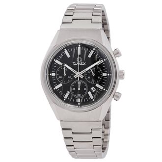 Timex Falcon Eye Chronograph Quartz Black Dial Mens Watch TW2Y34800