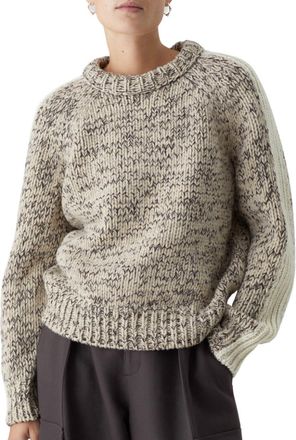 Closed Chunky Crew Neck Sweater In Nude