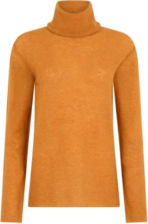 Malo roll-neck sweater - women - Cashmere/Polyamide - 40 - Orange