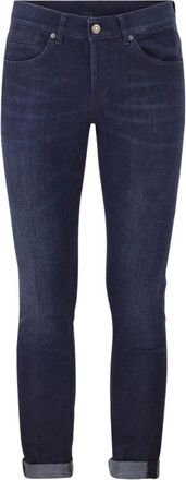 Dondup George Slim Fit Jeans - Heren - Slim Fit Jeans - Blauw - W36 - Katoen - Jeans