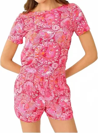 Lilly Pulitzer Key West Top In Paradise Punch Jims Stuff