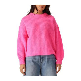 des petit hauts Dames Truien & Vesten in Burma - Dames - Ronde hals truien - Roze - XS - Truien & Vesten