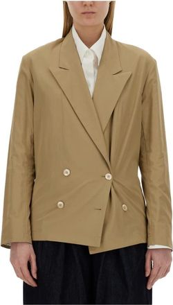 Dries Van Noten Mujer, Chaquetas, Beige, Talla: M