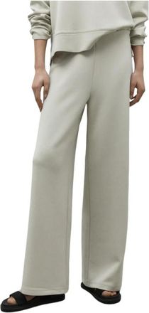 Ecoalf Arda Broek - Dames - Wijde Broeken - Beige - M - Polyester - Broeken