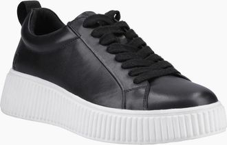 Hush Puppies Womens Harlow Womens Sneakers - Black - Size: 3