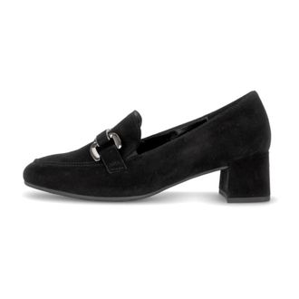 Gabor Schoenen, Dames, Zwart, 39 1/2 EU, Leer, Hoogfrontpump