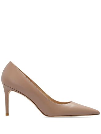 Stuart Weitzman Stuart leren pumps - Beige