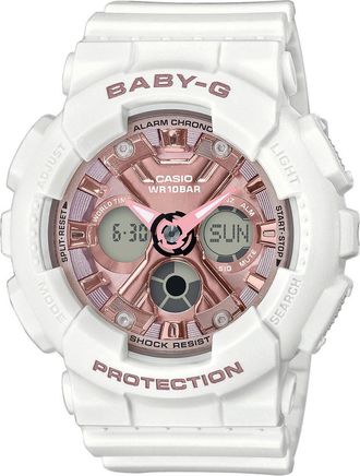Casio G-shock Dames Witte Horloge BA-130-7A1ER