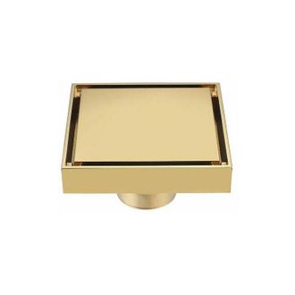 OEM Suelo De Cobre Cepillado Dorado, A Prueba De Olores Con Filtro Interno, Apto Para Aseos, Ba&ntilde;os, Lavadoras Y Balcones, Suelo Dorado