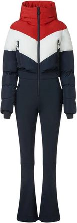 Fusalp Kira Ski Suit - Dames - Jumpsuits - Blauw - S - Leer - Jumpsuits & Playsuits